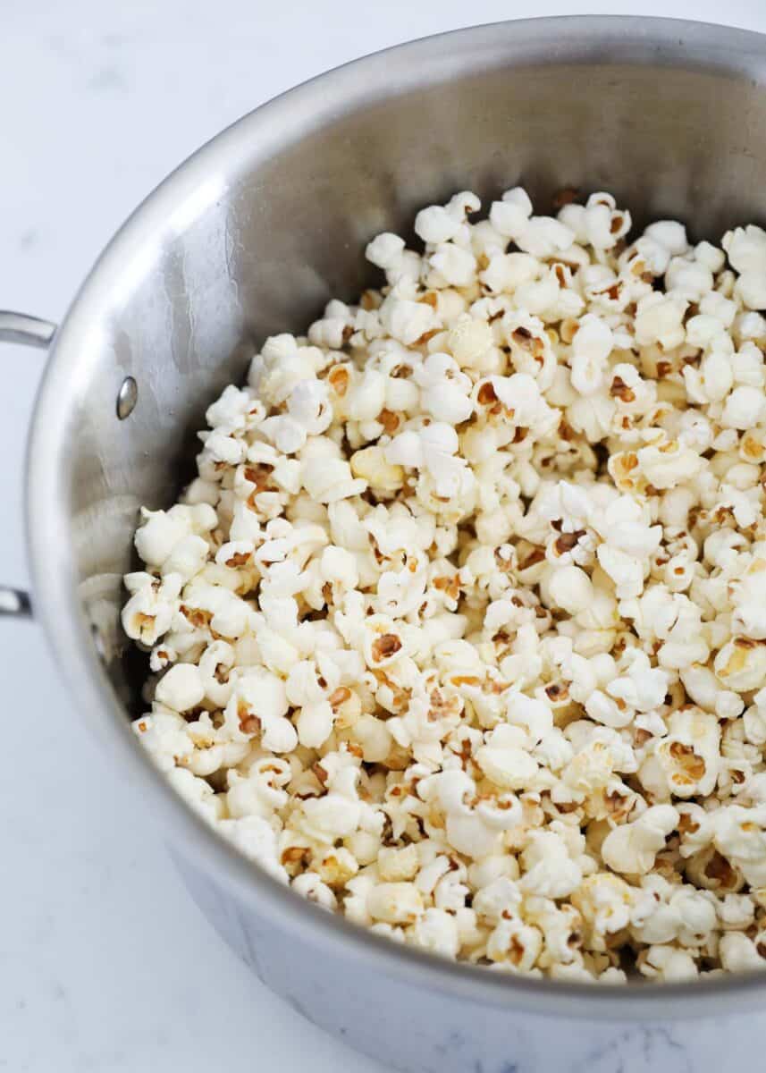 popcorn in stove top