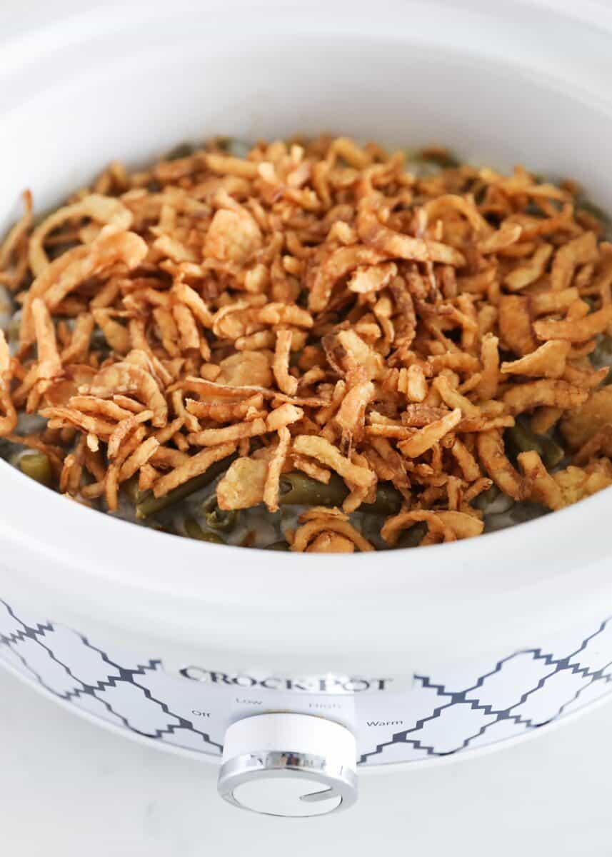 Slow Cooker Green Bean Casserole - 365 Days of Slow Cooking and Pressure  Cooking