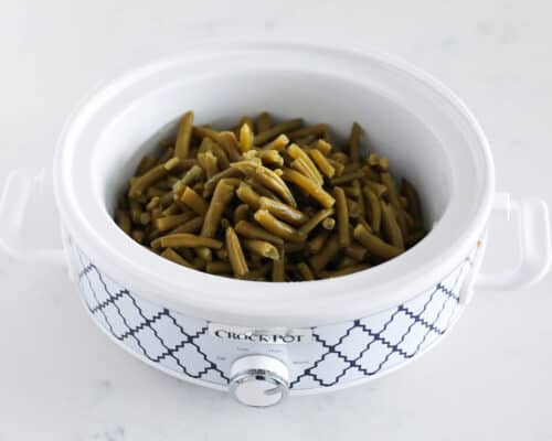 green beans in crockpot