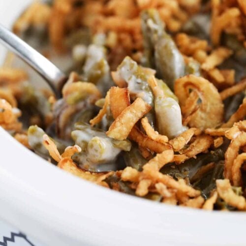 Crockpot Green Bean Casserole - I Heart Naptime