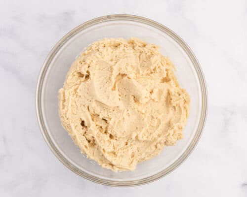 sugar cookie dough in bowl