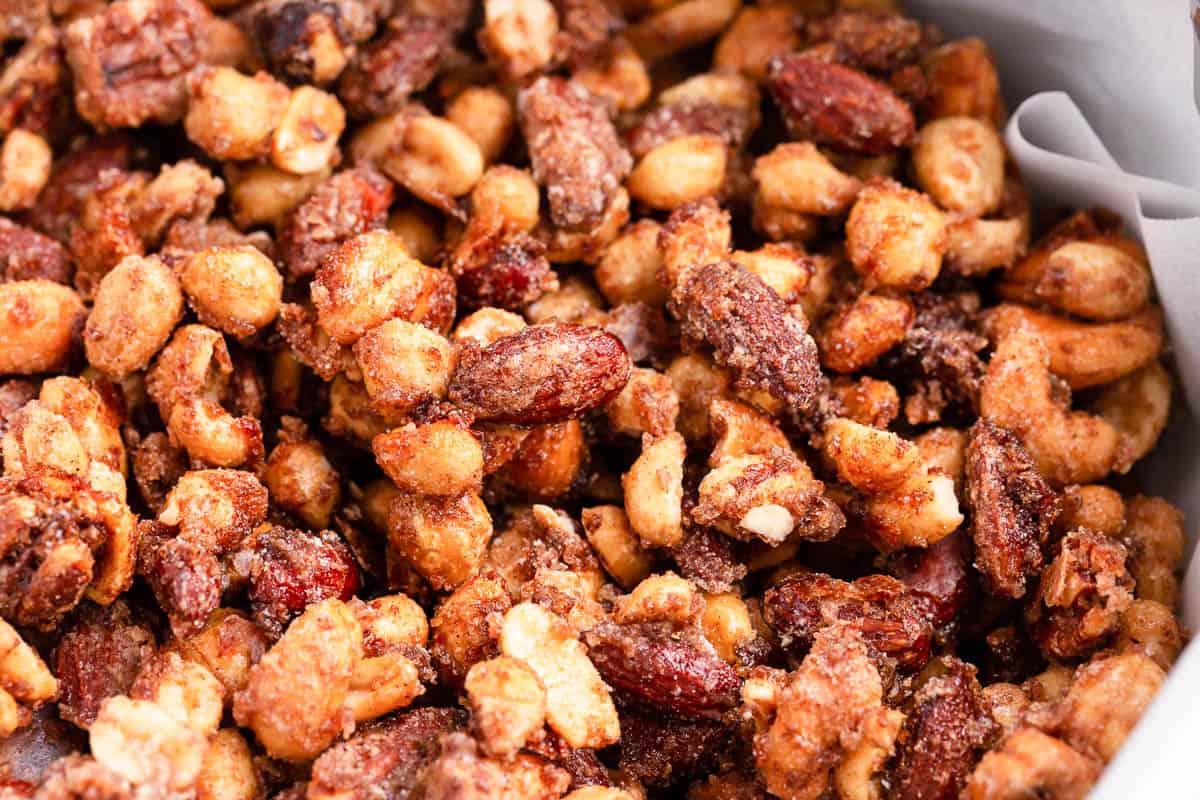 candied mixed nuts
