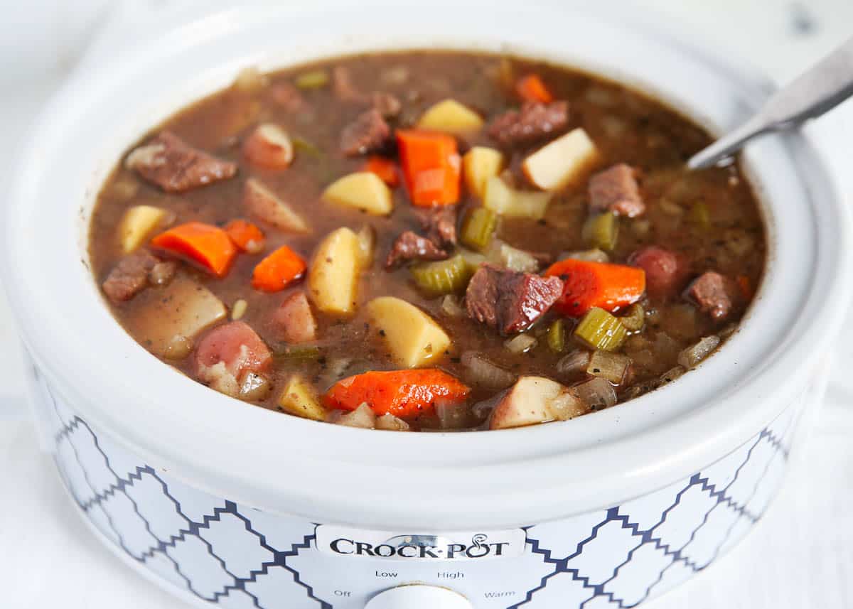 beef stew in crockpot