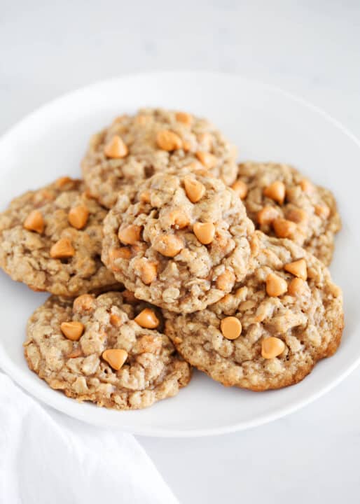 Oatmeal Butterscotch Cookies I Heart Naptime