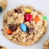 oatmeal m&m cookie