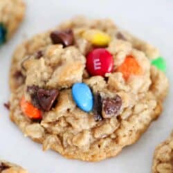 oatmeal m&m cookie