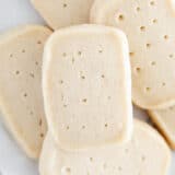 shortbread cookies on plate