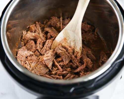 shredded beef in instant pot