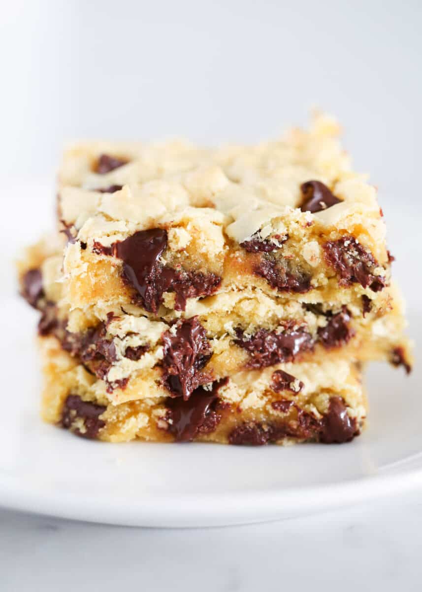 stack of cookie bars