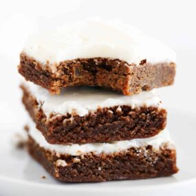 stacked ginger bread bars