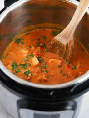 butter chicken in the instant pot