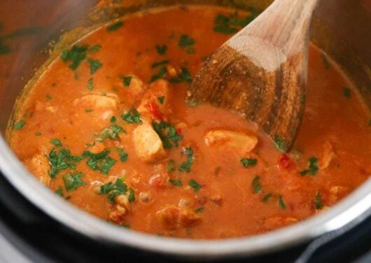 butter chicken in the instant pot