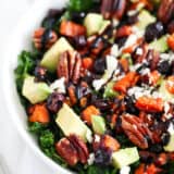 sweet potato salad in bowl