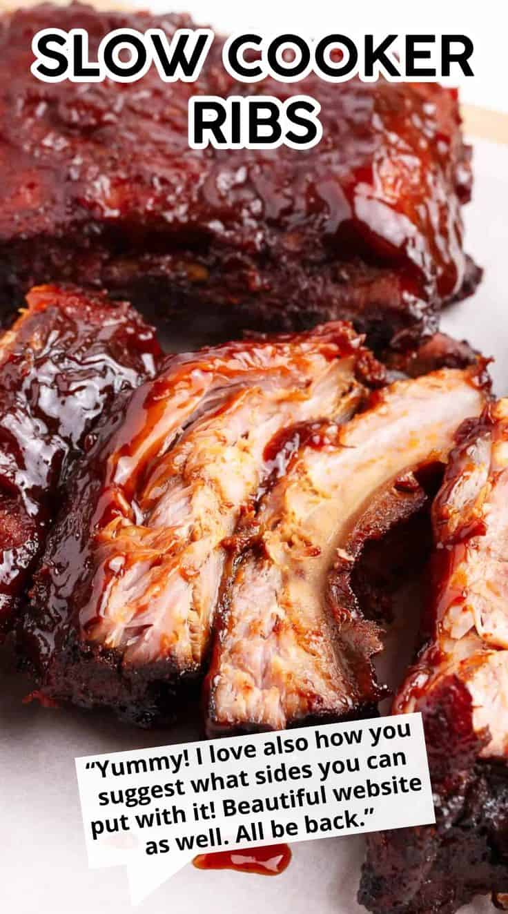 Fall-Off-The-Bone Slow Cooker Ribs - I Heart Naptime