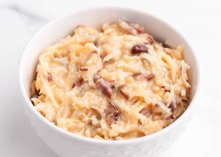 Easy Coconut Pecan Frosting I Heart Naptime