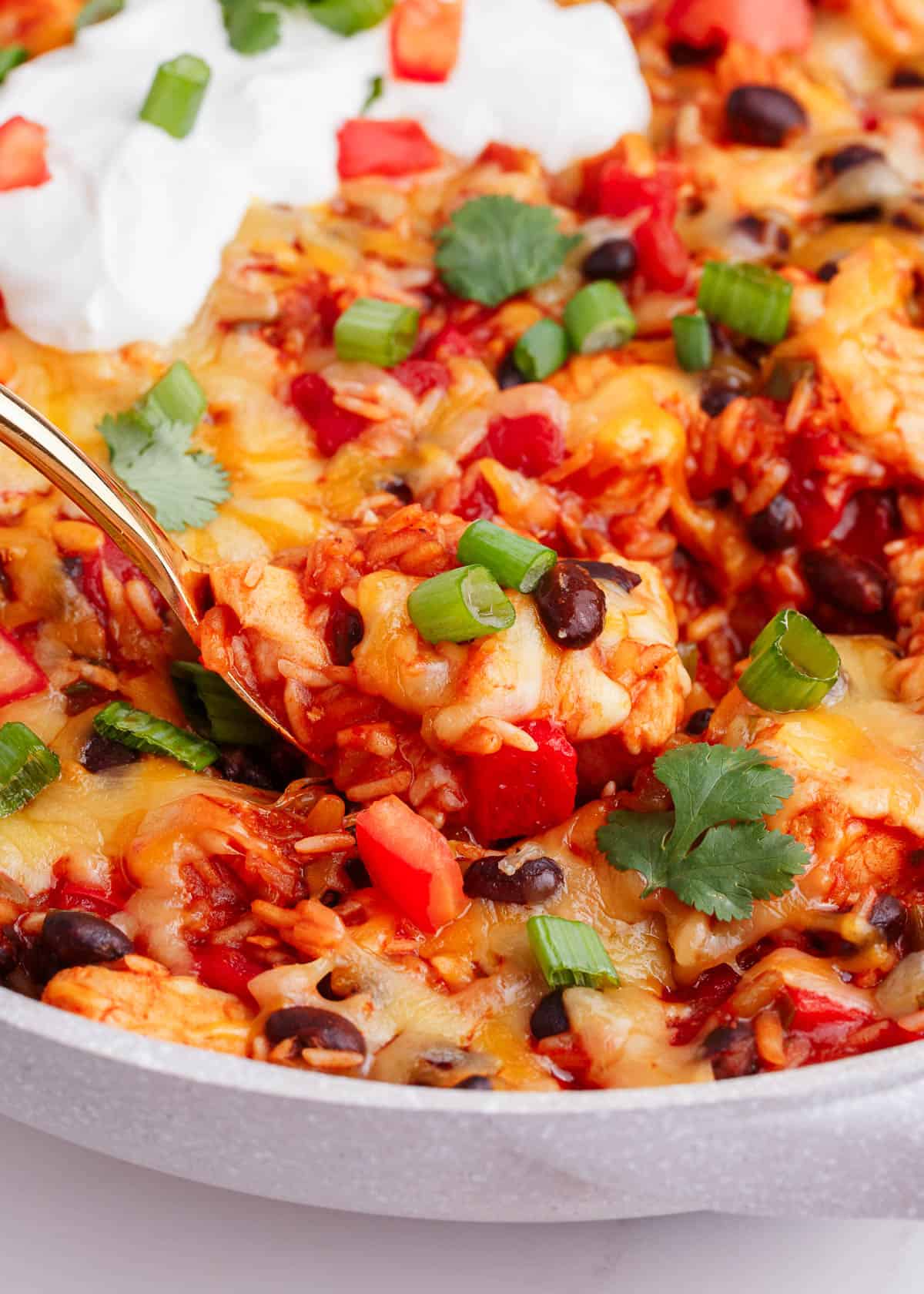 One Pot Mexican Chicken and Rice - I Heart Naptime