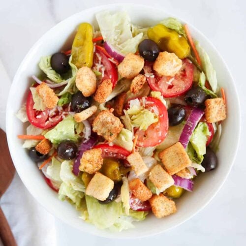 Copycat Olive Garden Salad Recipe - I Heart Naptime