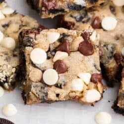 oreo cookie bars on counter