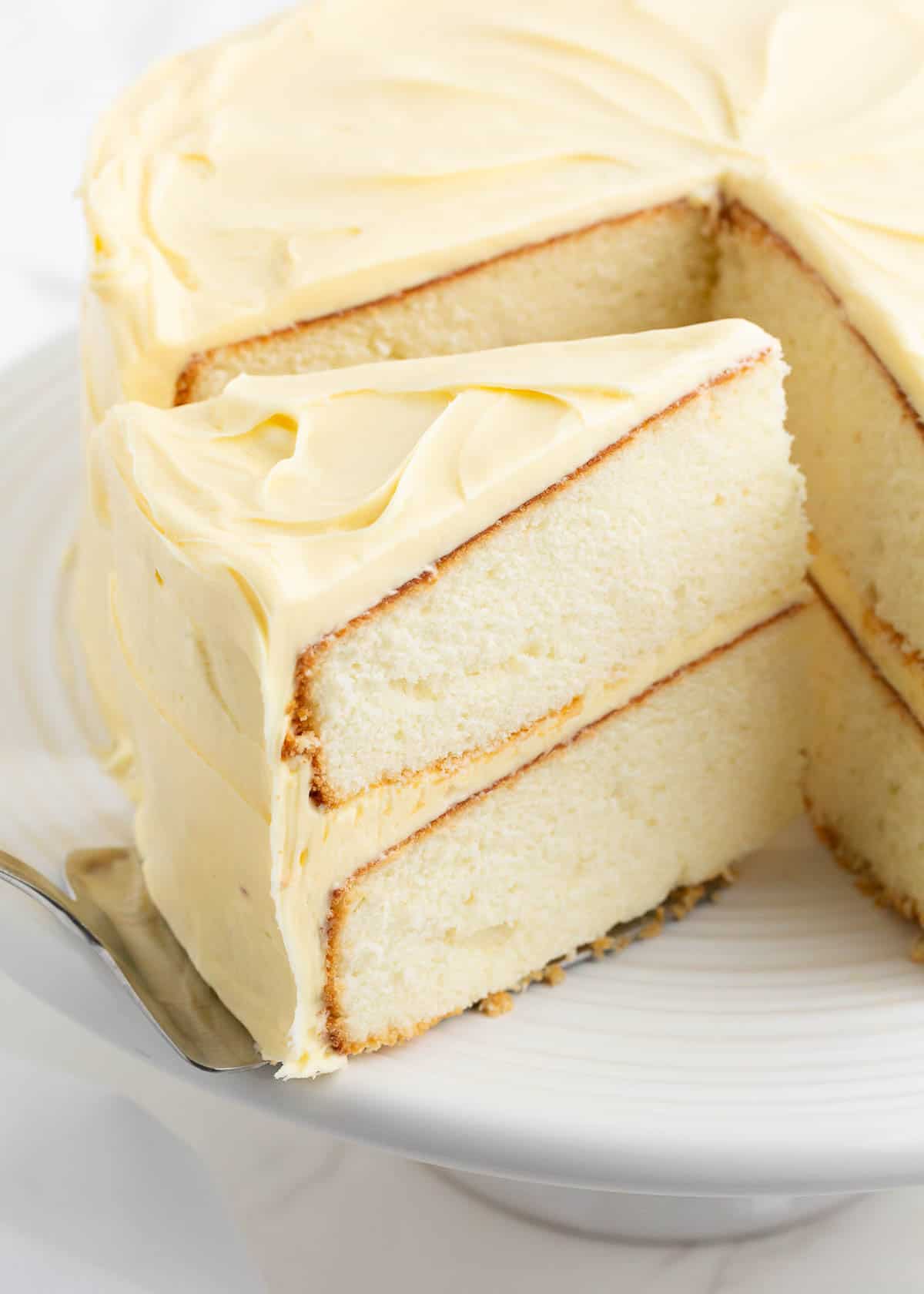 Vanilla Cake Pan Cake Recipe