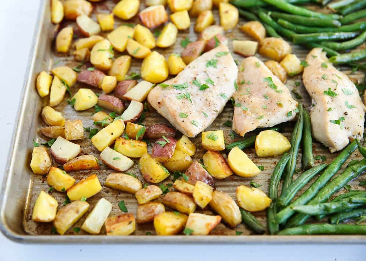 One Pan Chicken and Potatoes