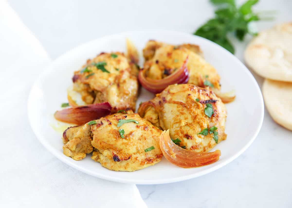 EASY Sheet Pan Chicken Thighs - I Heart Naptime