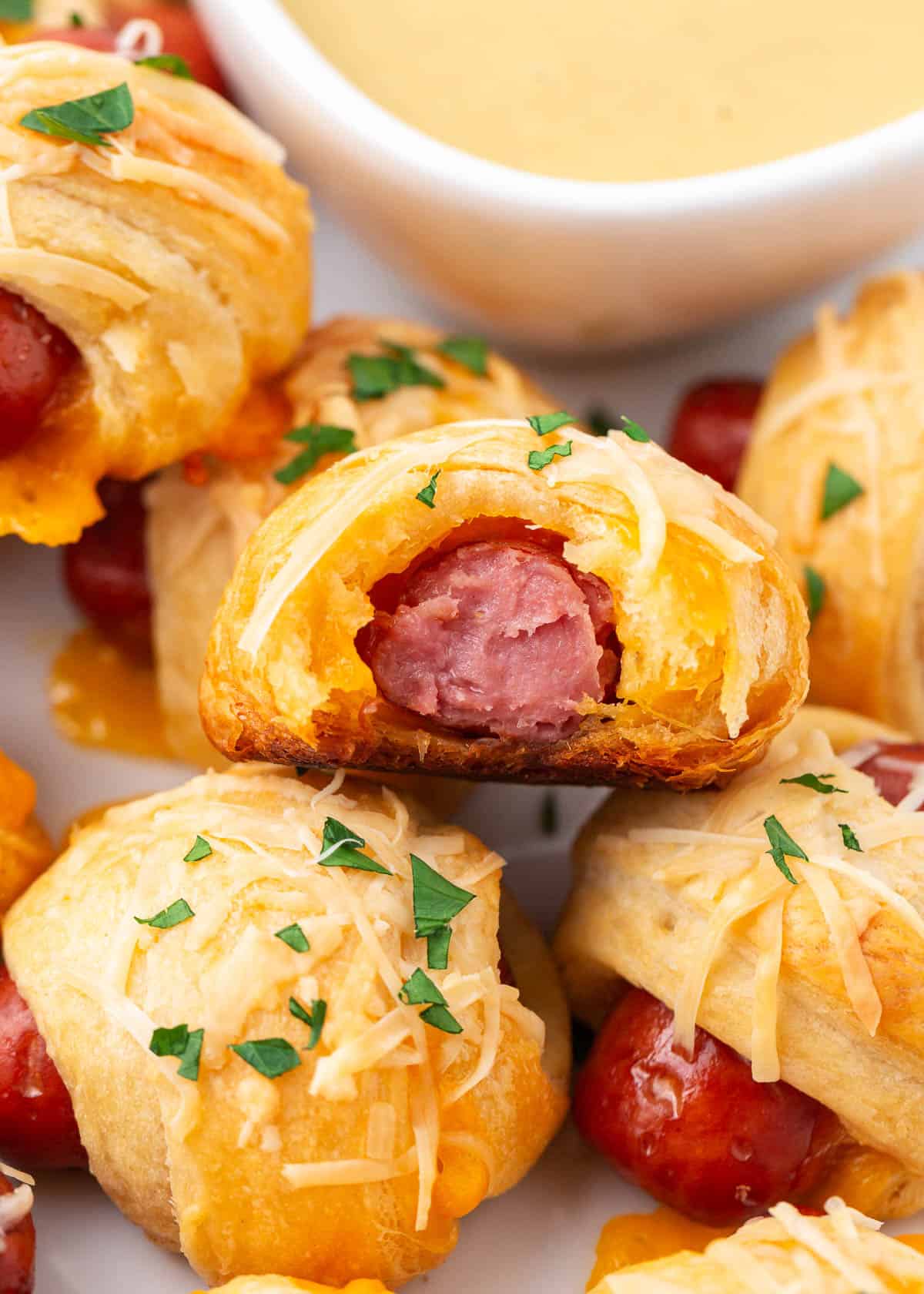 Pigs In A Blanket With Cheese I Heart
