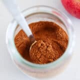 Apple pie spice in a jar.