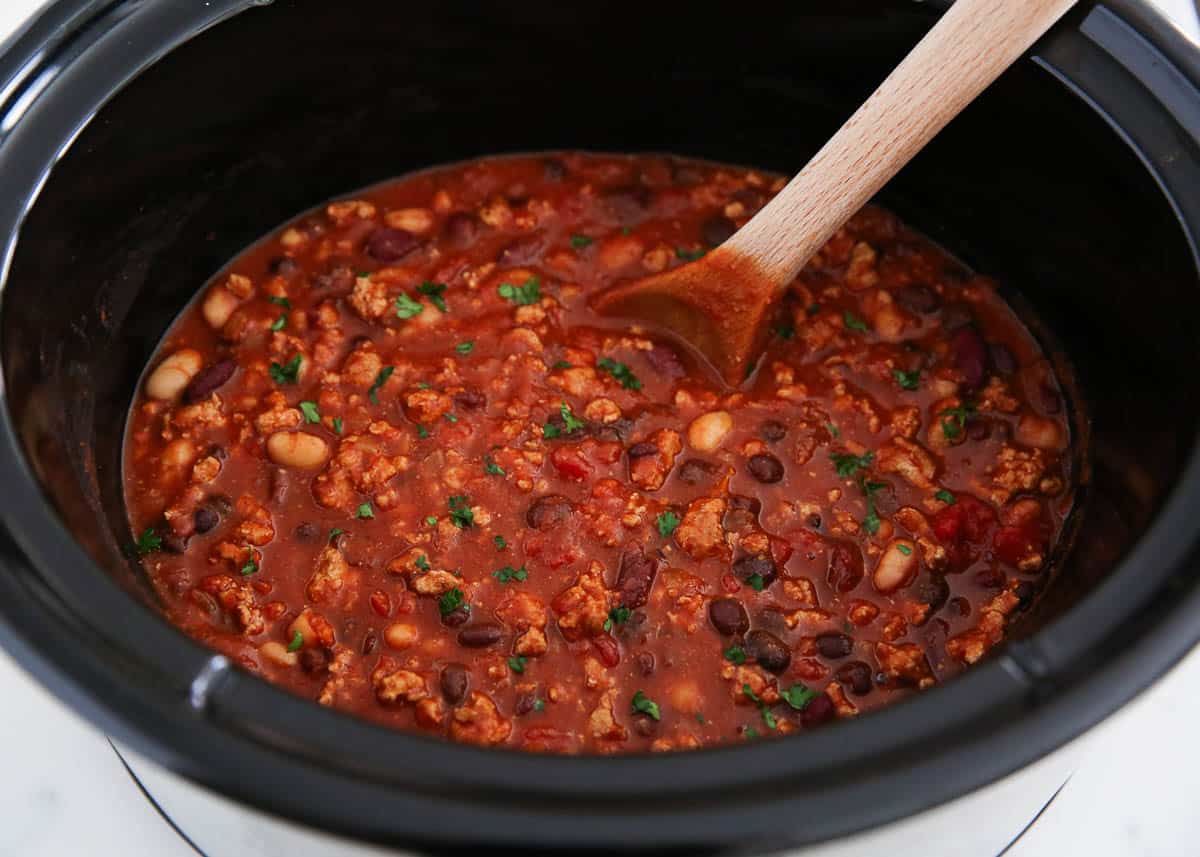 Instant pot slow sales cooker turkey chili