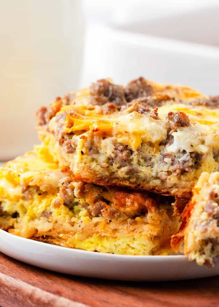 Crescent Roll Breakfast Casserole - Julie's Eats & Treats ®