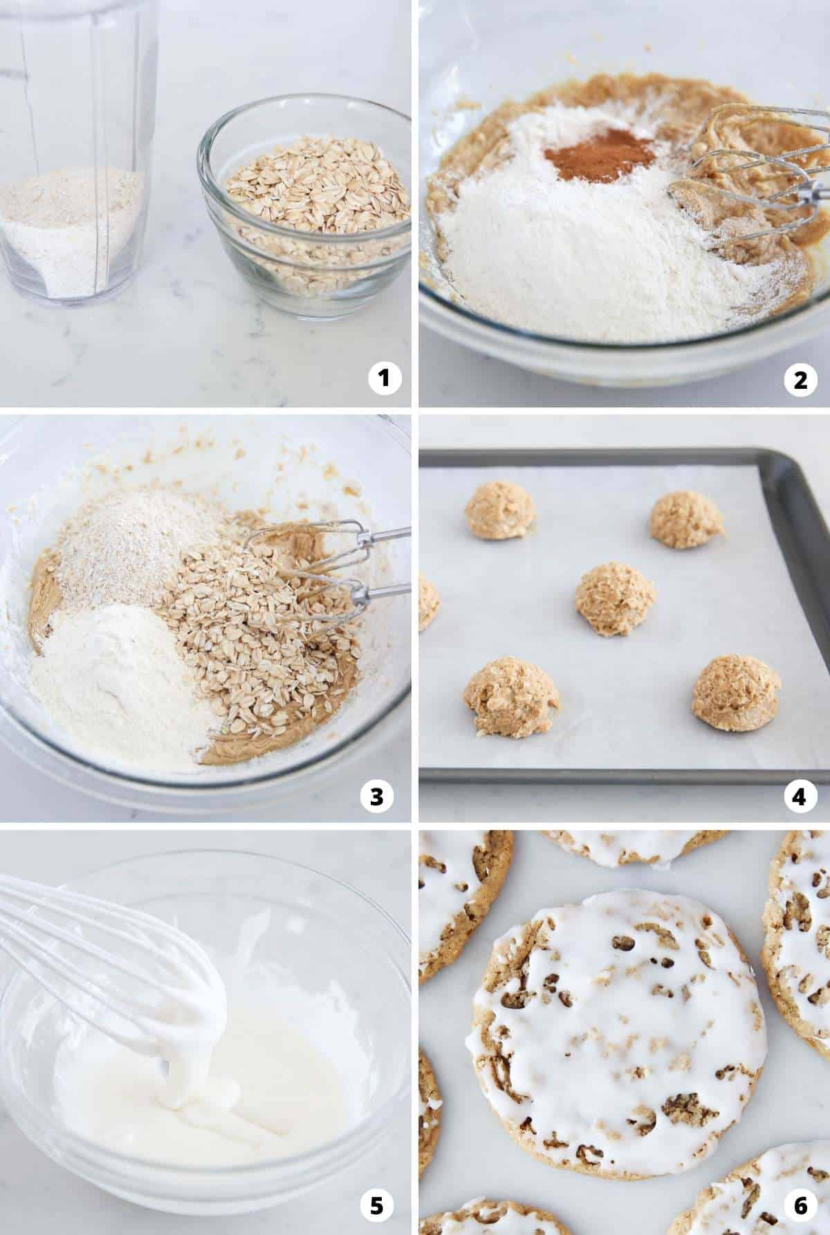 Iced Oatmeal Cookies I Heart Naptime