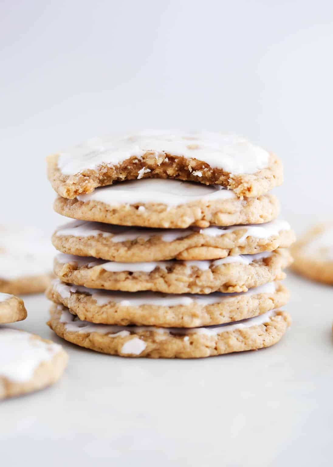 Iced Oatmeal Cookies I Heart Naptime