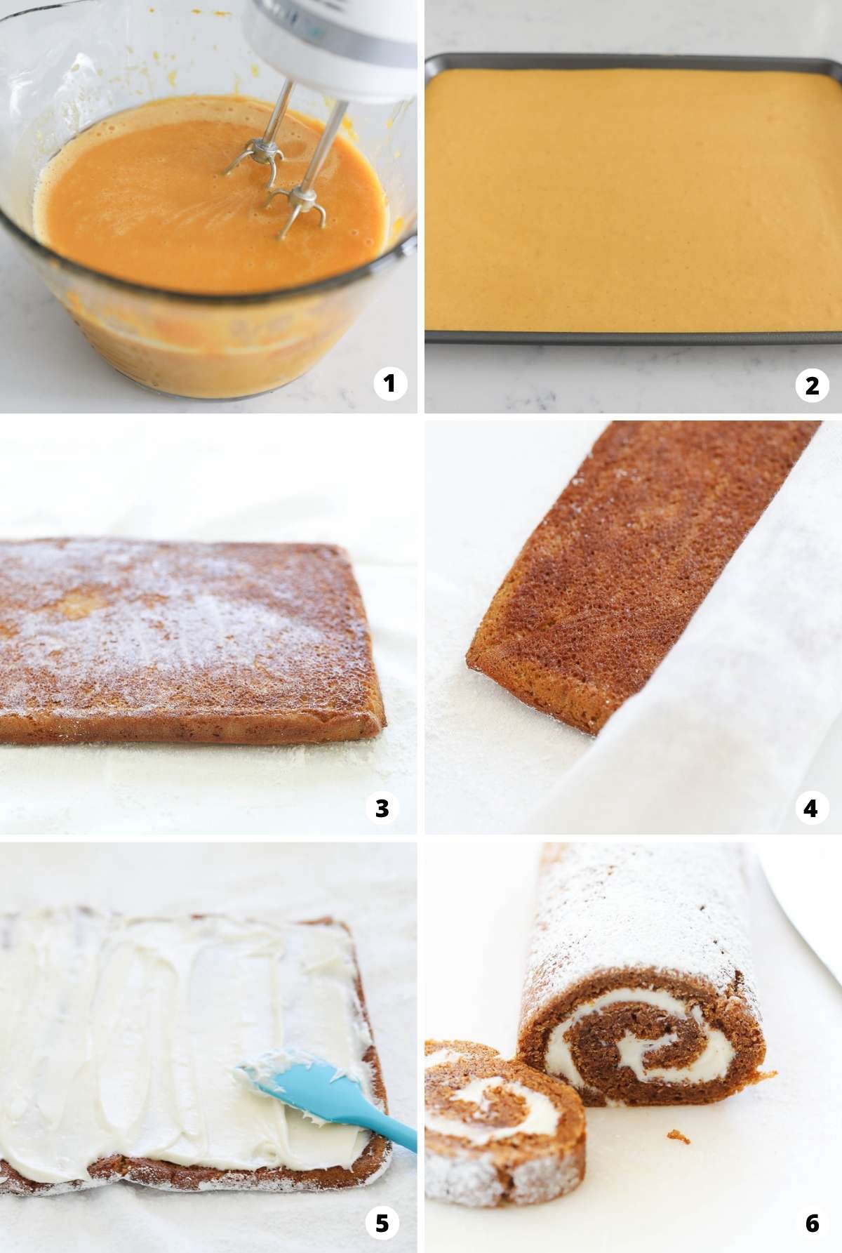 PUMPKIN ROLL RECIPE - Butter with a Side of Bread