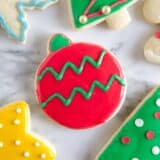 Christmas sugar cookies.