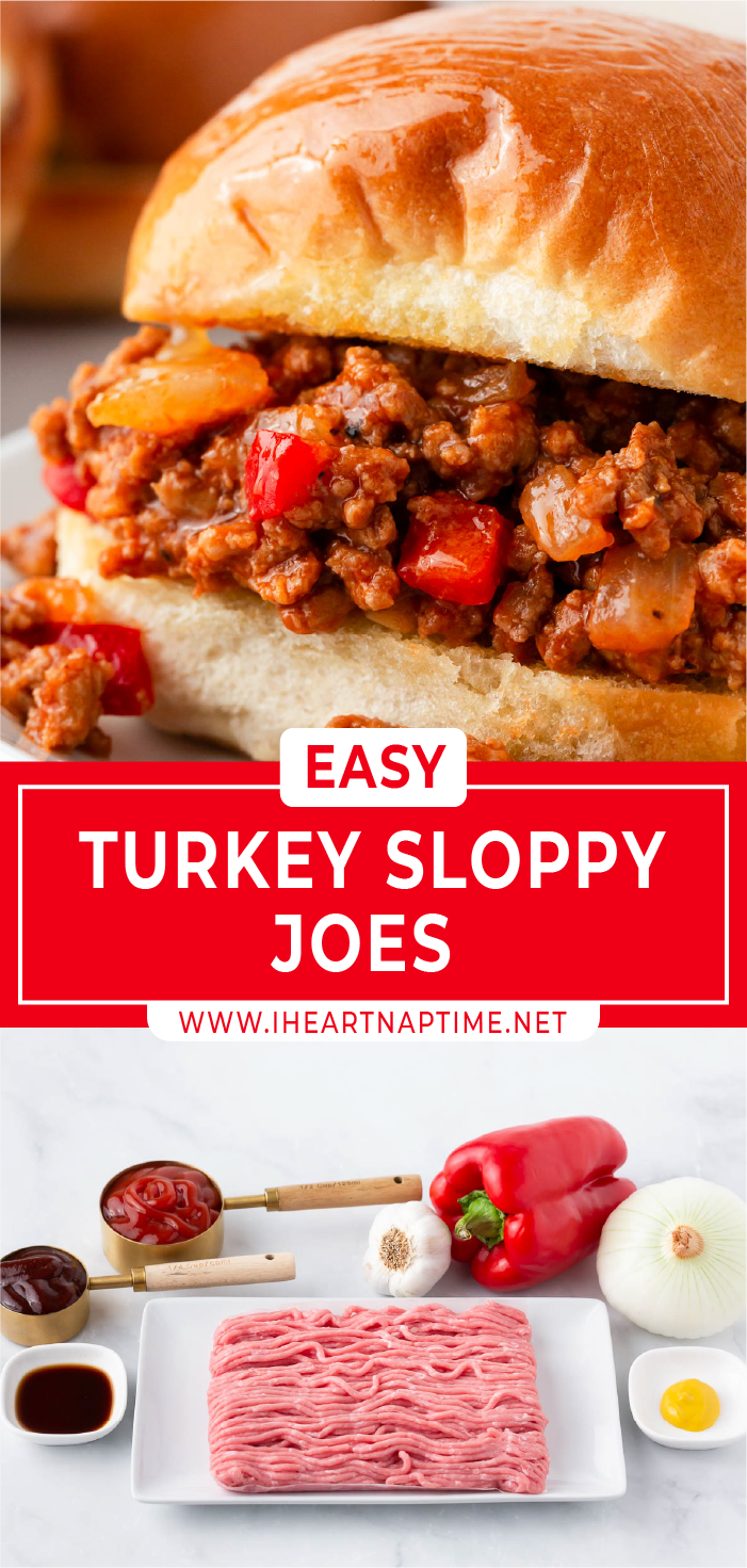 Turkey Sloppy Joes I Heart Naptime