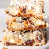 Stack of 7 layer bars.