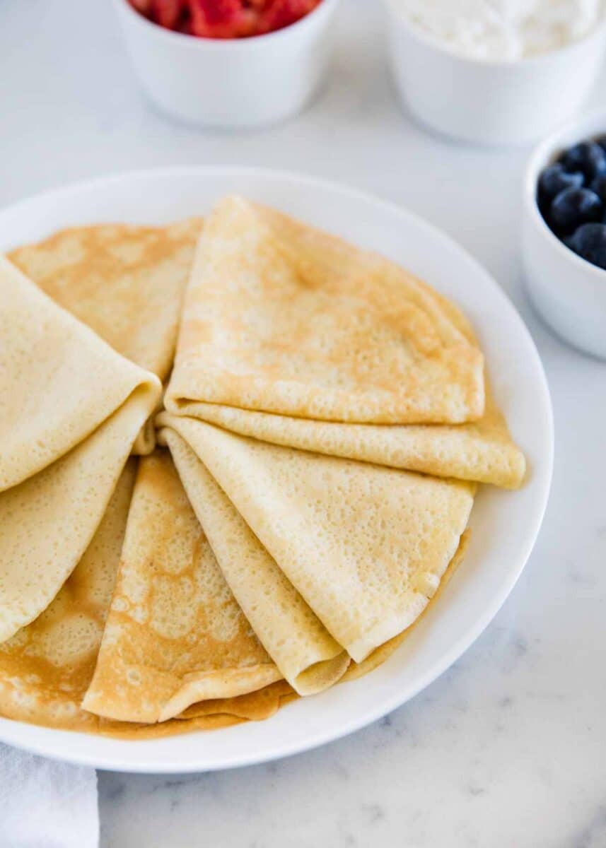 Homemade Crepes - Completely Delicious