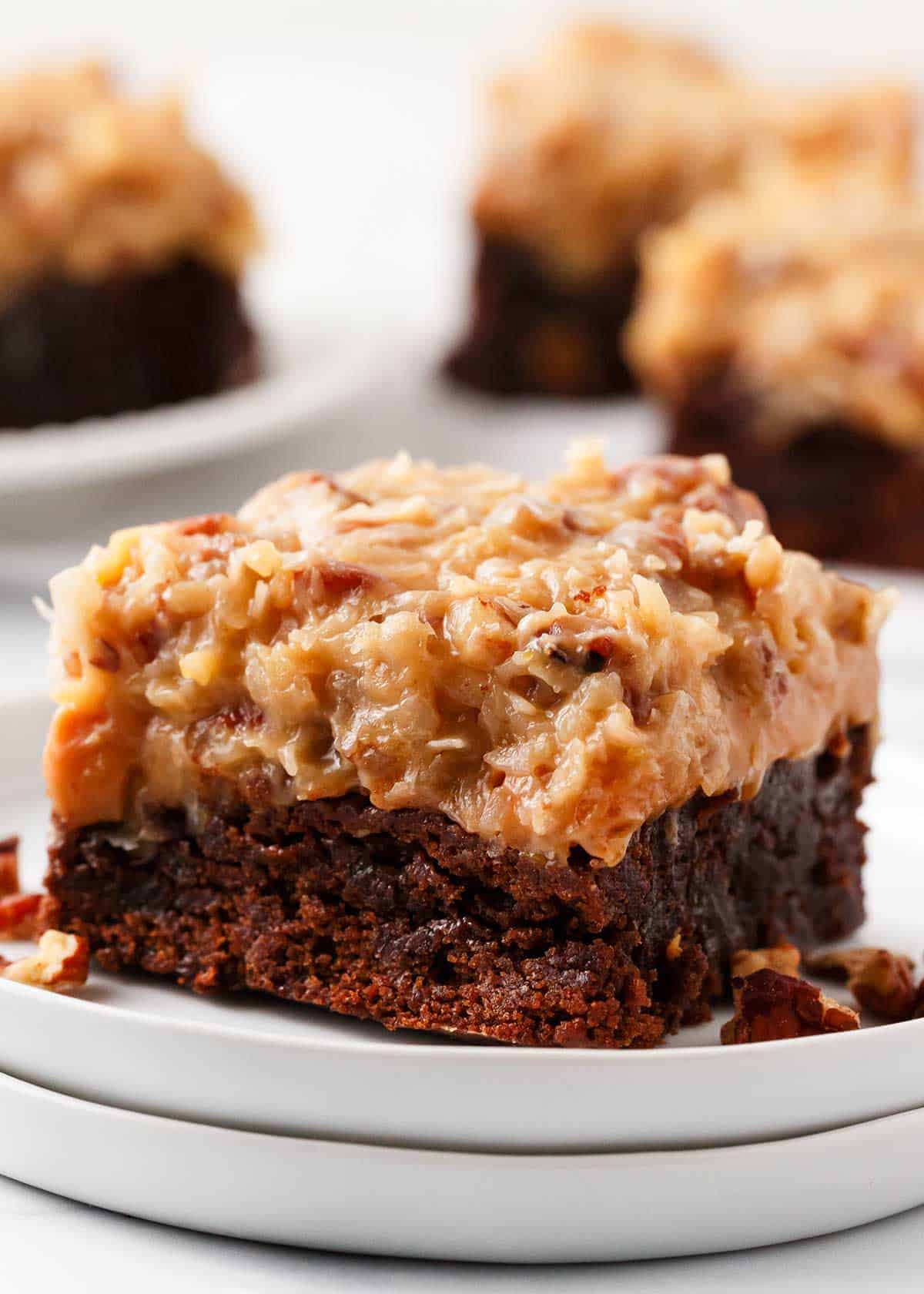 German Chocolate Brownies