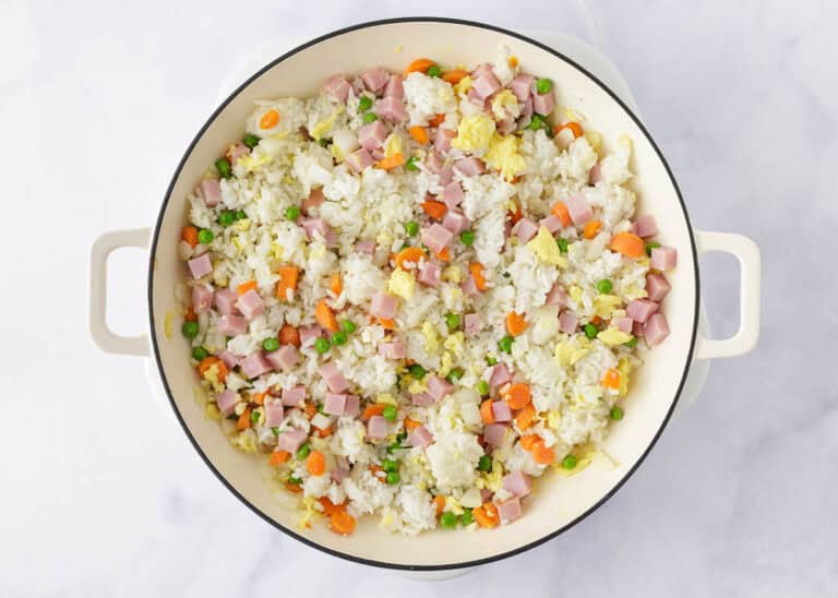 Has Ham Rice Easy Ham Fried Rice - I Heart Naptime