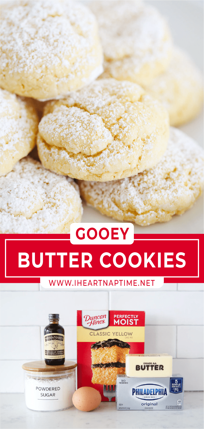 Gooey Butter Cookies I Heart Naptime