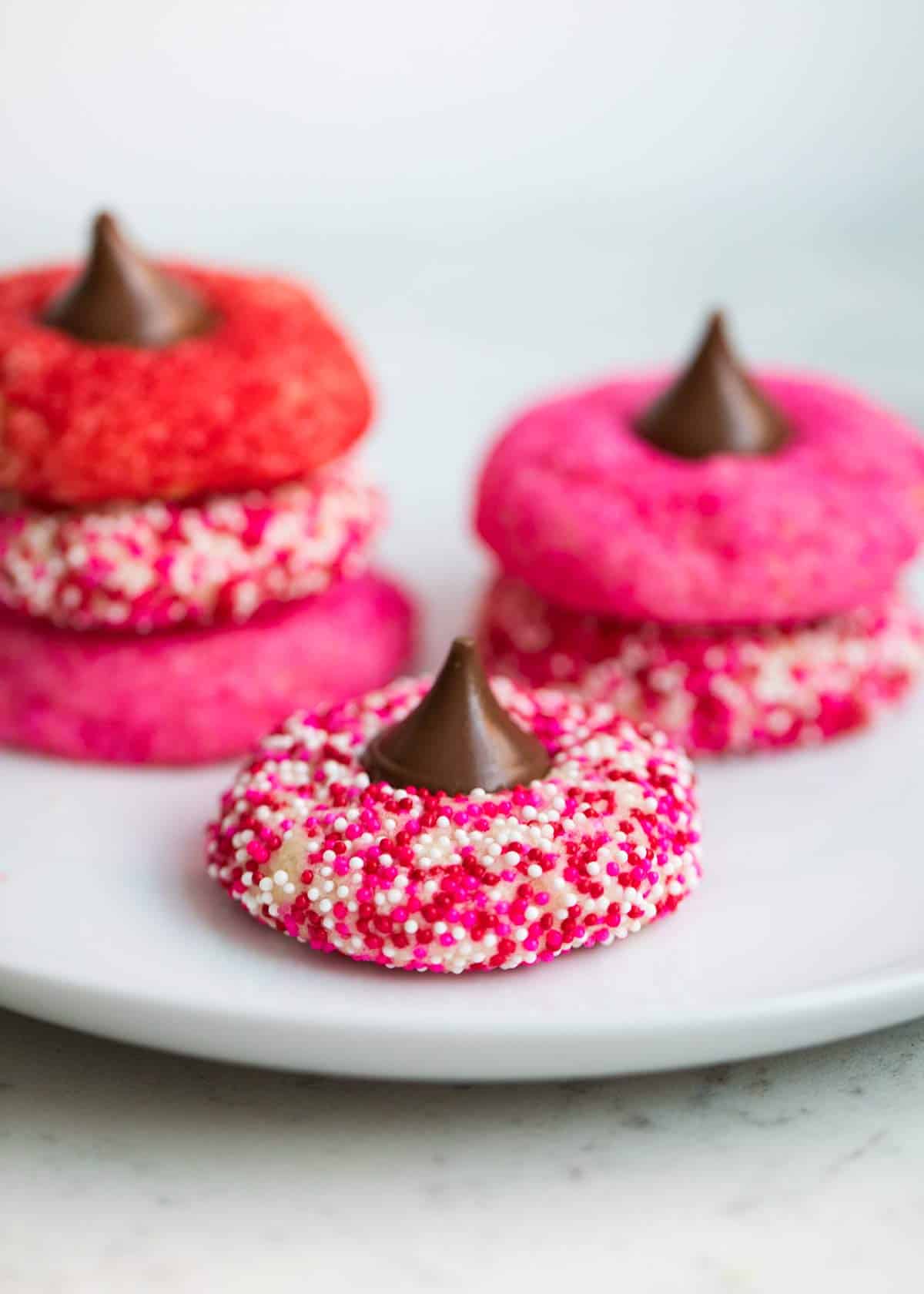 Easy Valentine's Day Cookies. 