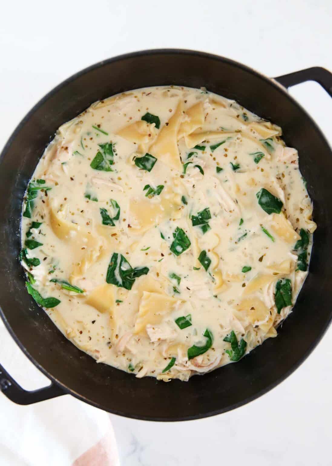 Creamy White Lasagna Soup I Heart Naptime