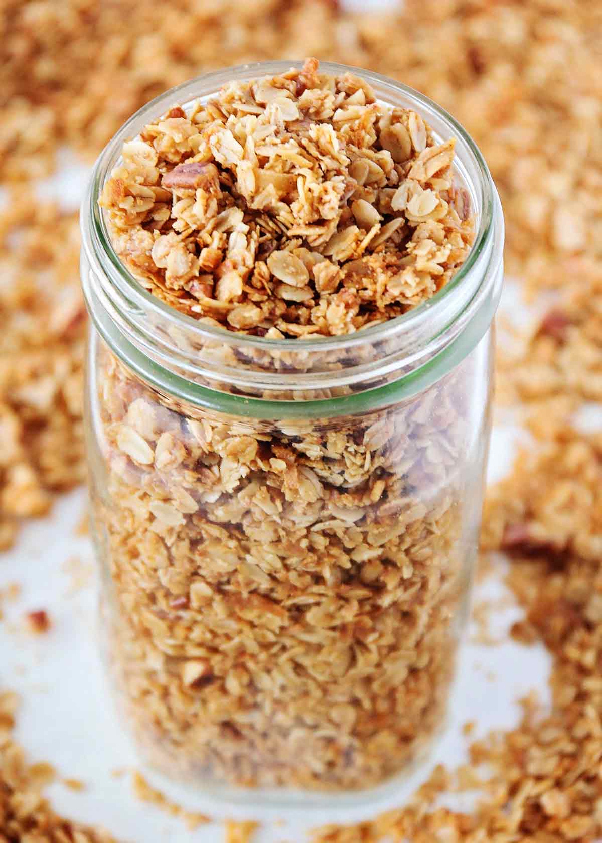 Easy Homemade Granola Recipe - House of Nash Eats