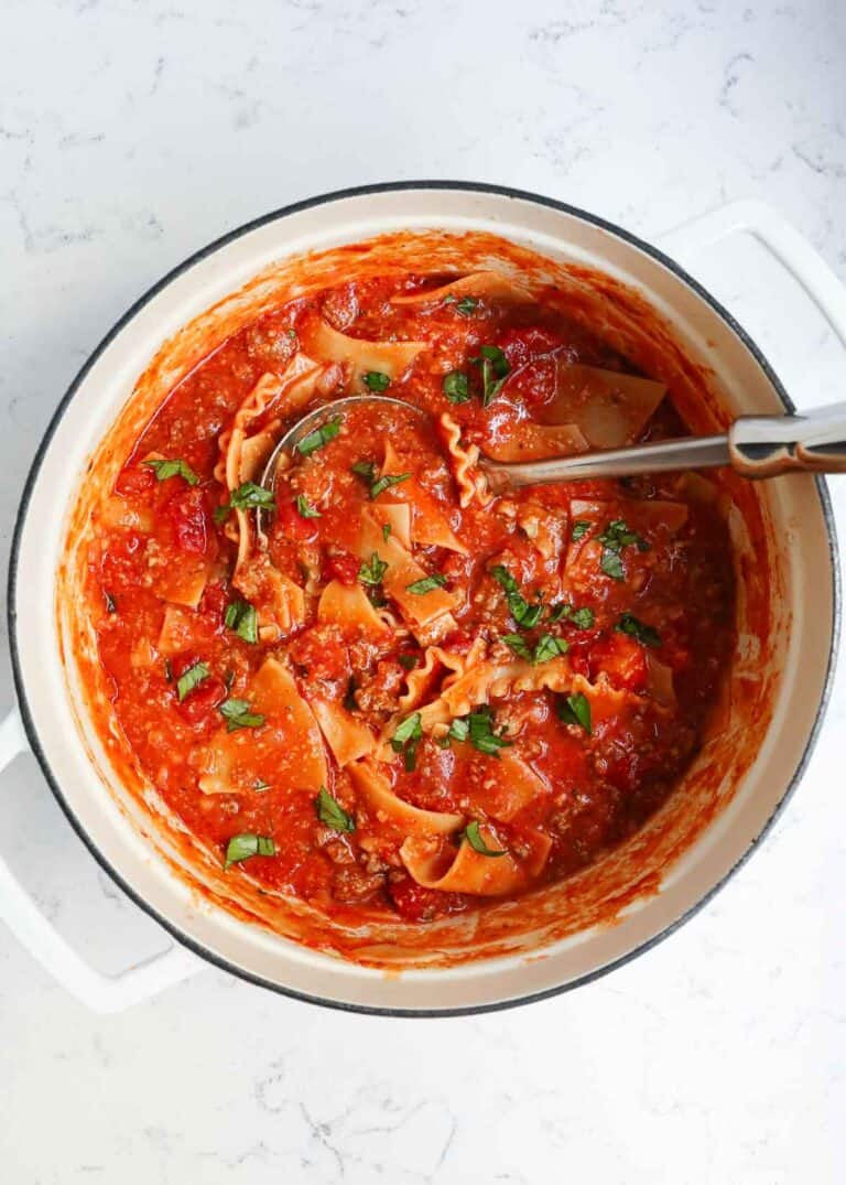 Easy Lasagna Soup Recipe I Heart Naptime