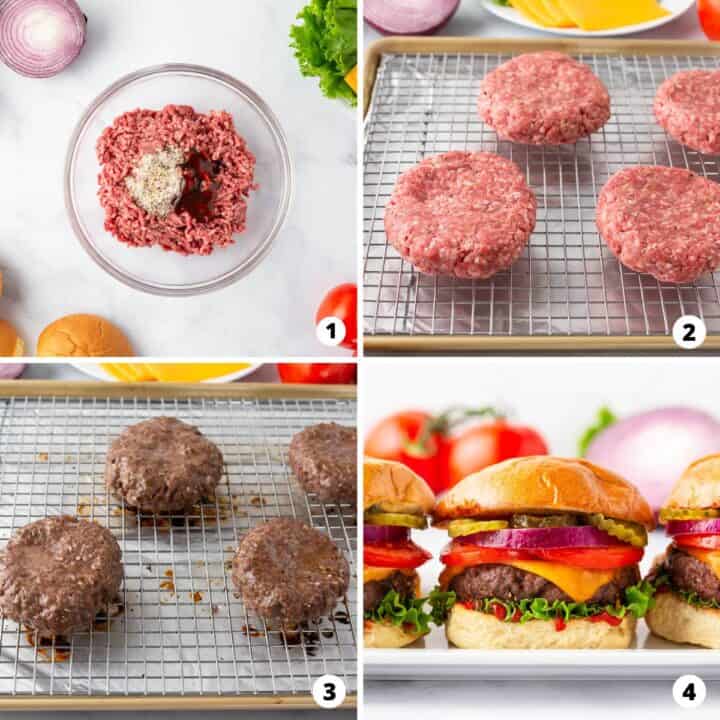 EASY Oven Baked Hamburgers I Heart Naptime