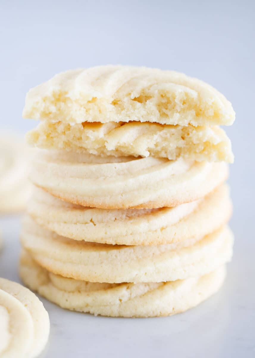 Earl Grey Shortbread Cookies - Sprinkle Bakes