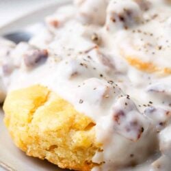 Homemade Biscuits and Gravy Recipe - I Heart Naptime