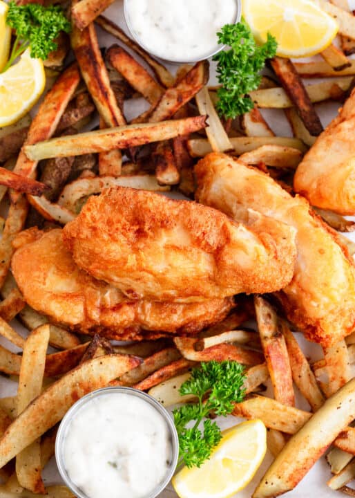 British Fish and Chips Recipe - I Heart Naptime