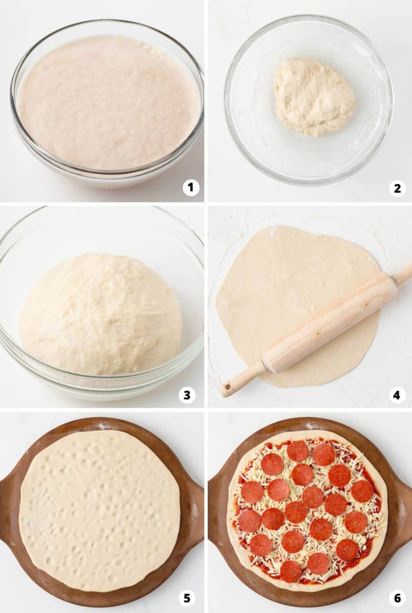 EASY Pizza Dough Recipe (made in 60 minutes!) I Heart Naptime