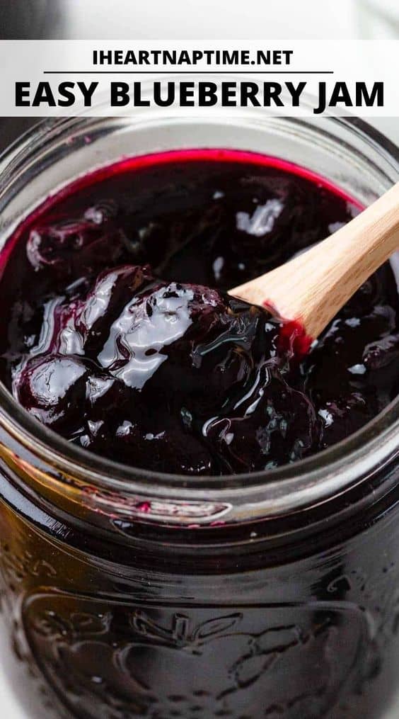 Easy Blueberry Jam Recipe I Heart Naptime