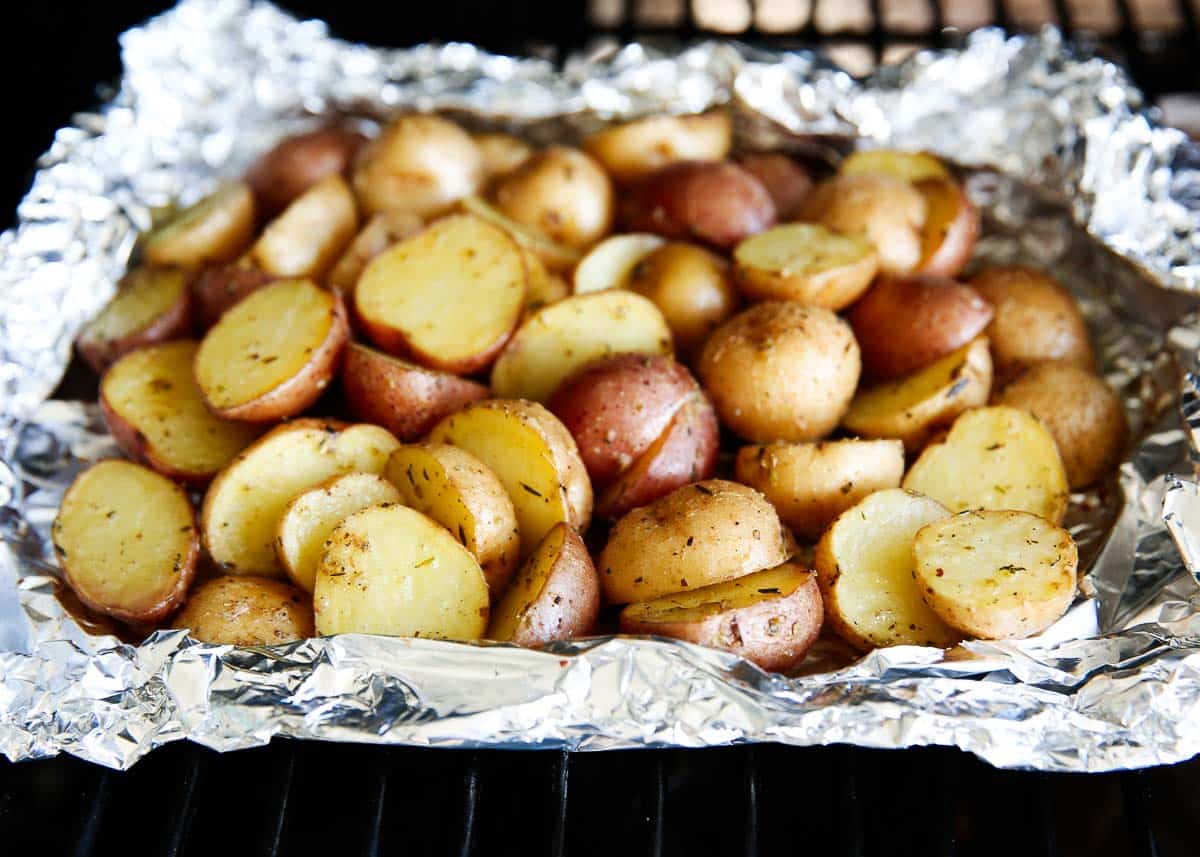 Seasoned Grilled New Potatoes Recipe 